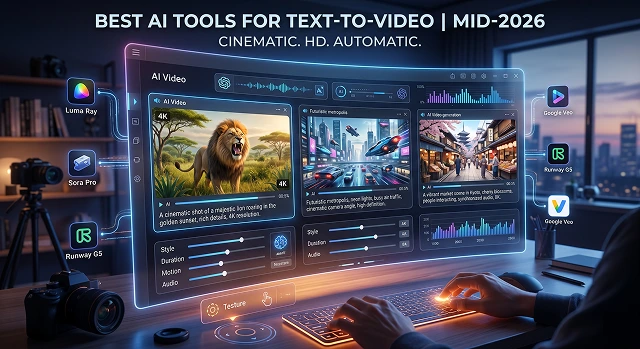 Best AI Tools to Create Videos From Text Automatically