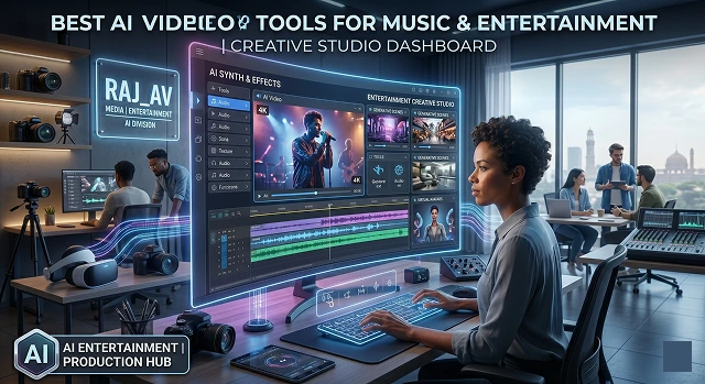 Best AI Video Tools for the Music and Entertainment Industry