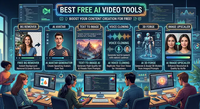 Best free AI video tools