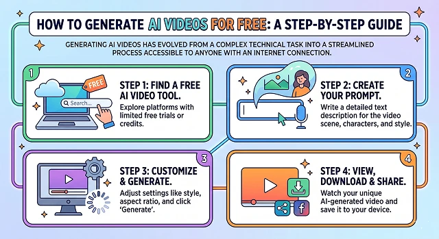 How to Generate AI Videos for Free: A Step-by-Step Guide