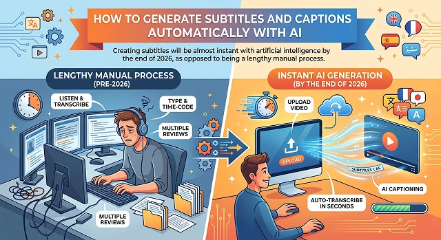 How to Generate Subtitles and Captions Automatically With AI