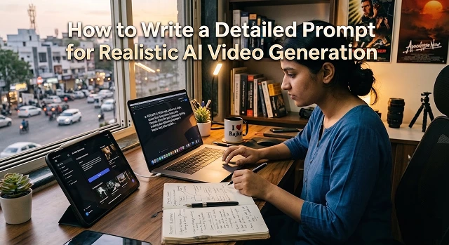 How to Write a Detailed Prompt for Realistic AI Video Generation